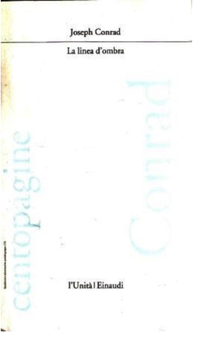 Copertina di La linea d'ombra 